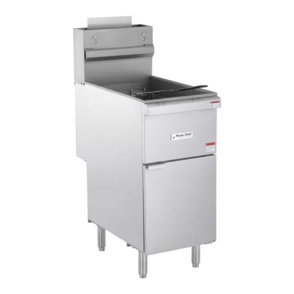 Magic Chef 20 Qt. Stainless Steel Commercial Propane Gas Fryer