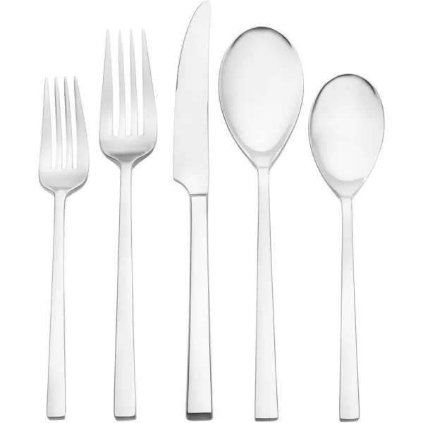 Oneida Dupree 45-Piece Silver 18/0 Stainless Steel Flatware Set (Service for 8)