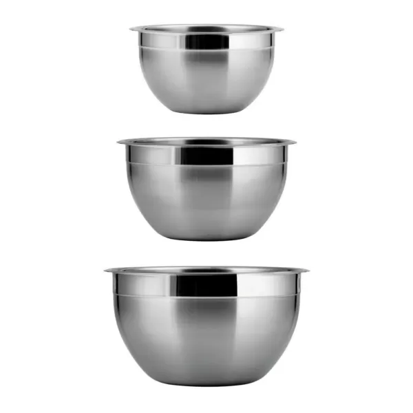 Tramontina Gourmet 3-Piece Stainless Steel Mixing Bowls