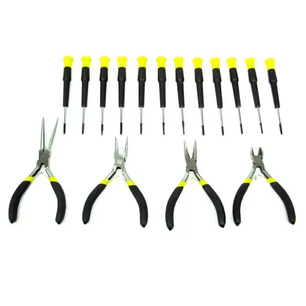 Stalwart Precision Jewelers Tool Set (16-Piece)