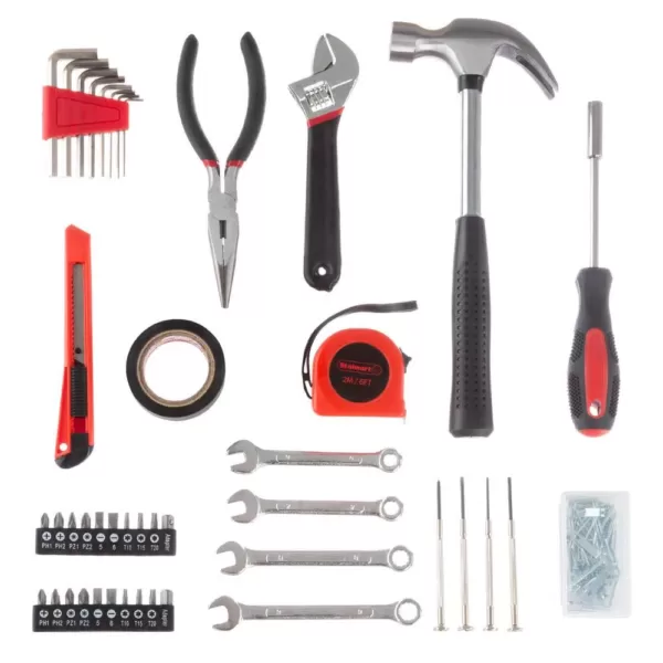 Stalwart Steel Hand Tool Set (124-Piece)