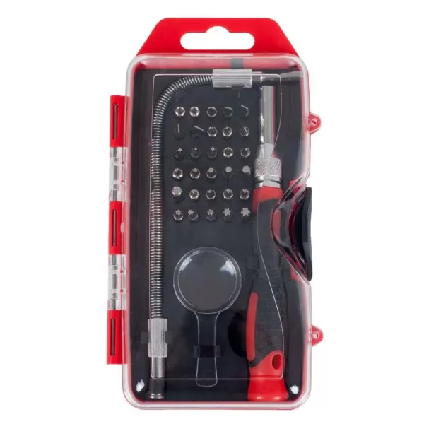 Stalwart Precision Screwdriver Set with Flex Shaft (30-Piece)