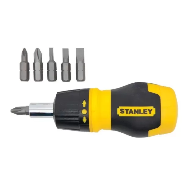 Stanley 6 in 1 Ratcheting Screwdriver