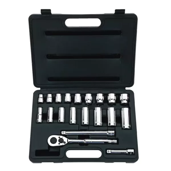 Stanley 3/8 in. Drive Socket Set (20-Piece)