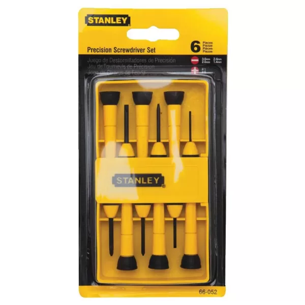 Stanley Precision Screwdriver Set (6-Piece)