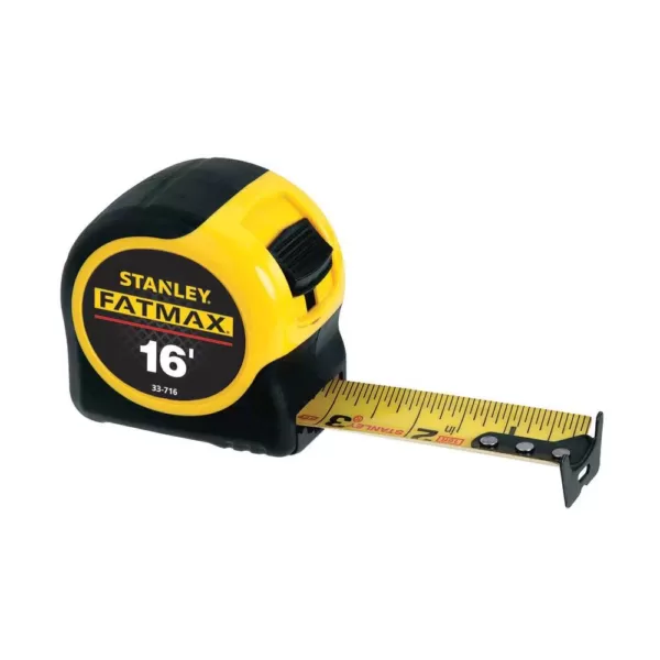 Stanley FATMAX 16 ft. Autolock Tape Measure with Bonus 16 ft. FATMAX Tape Measure