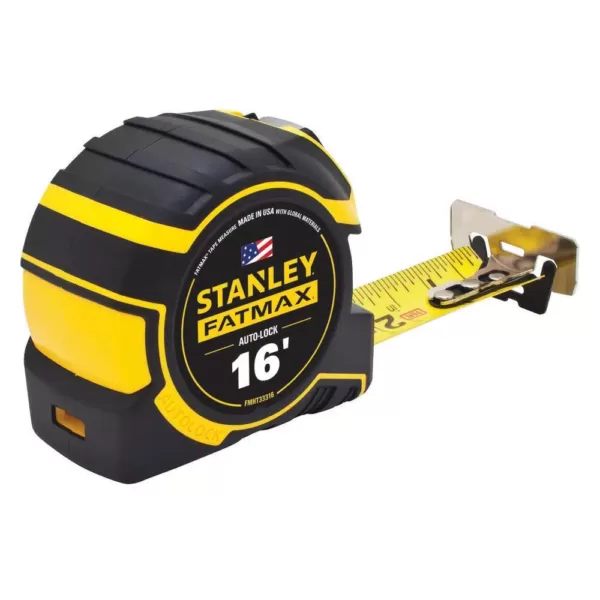 Stanley FATMAX 16 ft. Autolock Tape Measure with Bonus 16 ft. FATMAX Tape Measure