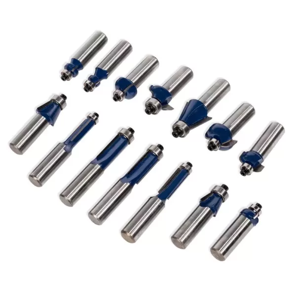 Stark Tungsten Carbide Multi-Purpose Router Bit Set (80-Piece)