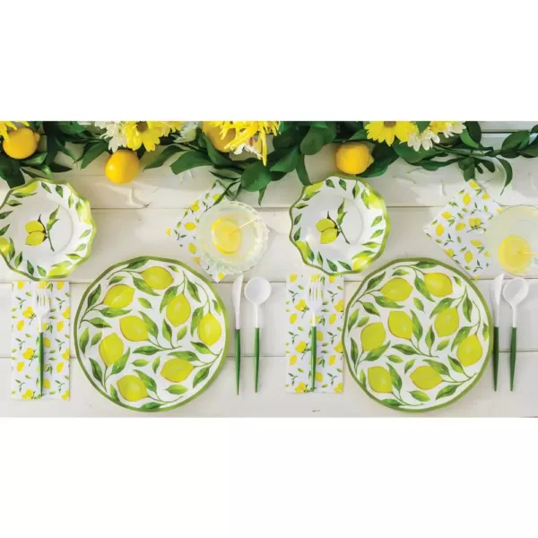 Sugar Plum Party Lunch Napkin Lemons (32-Piece)