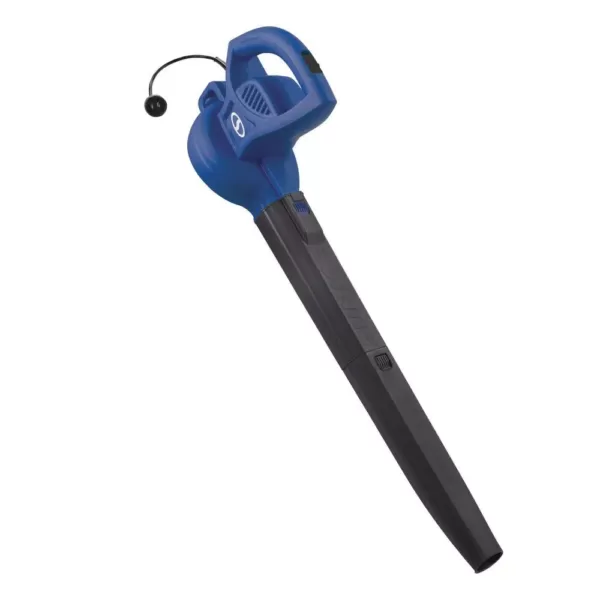 Sun Joe 155 MPH 200 CFM 6 Amp Electric Handheld Leaf Blower, Blue