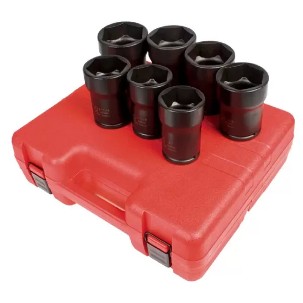 SUNEX TOOLS Truck Pinion Locknut Socket Set