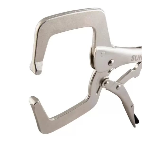 SUNEX TOOLS 11 in. Locking C-Clamp