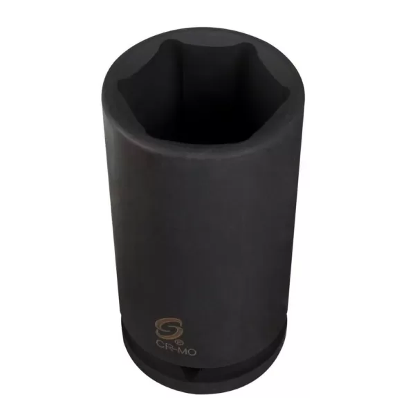 SUNEX TOOLS 1-11/16 in. 3/4 in. Drive 6-Point Deep Socket