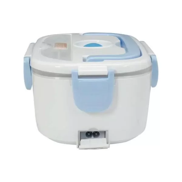 Tayama Electric Lunch Box in White Light Blue