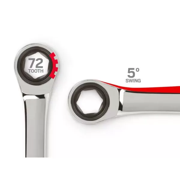 TEKTON 7 mm Ratcheting Combination Wrench