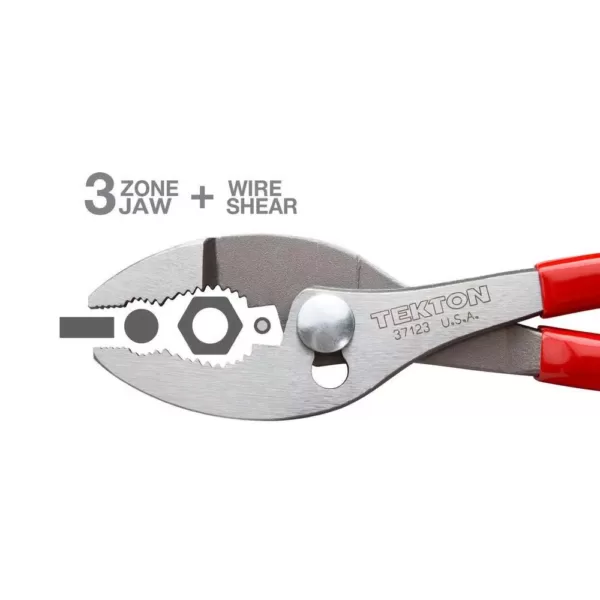 TEKTON 8, 10 in. Slip Joint and Groove Joint Pliers Set (2-Piece)