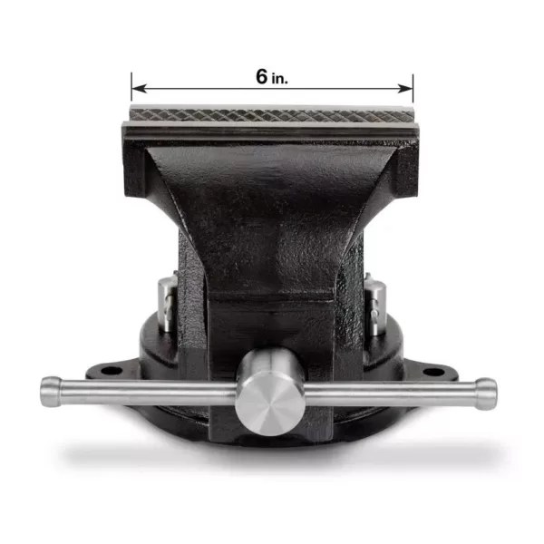 TEKTON 6 in. Swivel Bench Vise