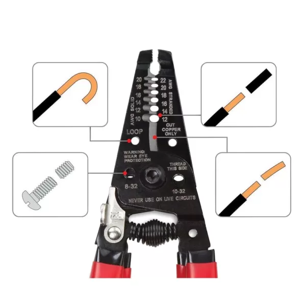 TEKTON 7 in. Wire Stripper