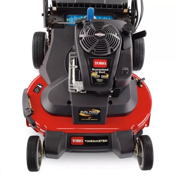 Toro TimeMaster 30 in. Briggs and Stratton Electric Start Walk-Behind Gas Self-Propelled Mower with Spin-Stop