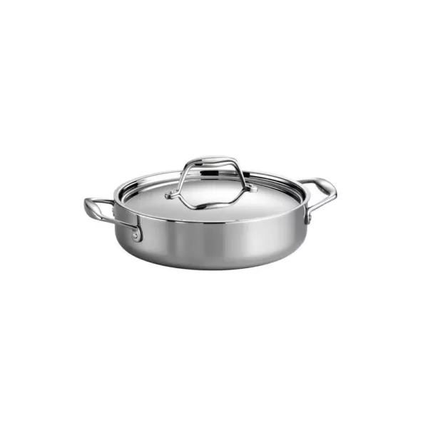 Tramontina Gourmet Tri-Ply Clad 3 Qt. Covered Braiser