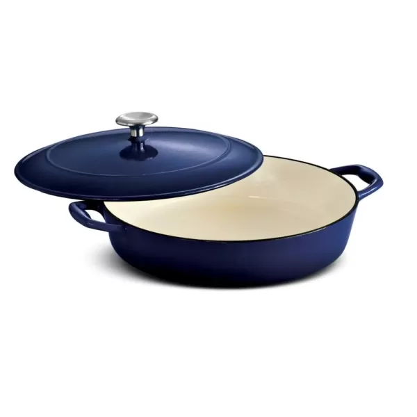 Tramontina Gourmet 4 Qt. Cast Iron Braising Pan