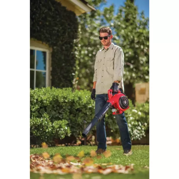 Troy-Bilt 200 MPH 430 CFM 2-Cycle 25cc Gas Handheld Leaf Blower