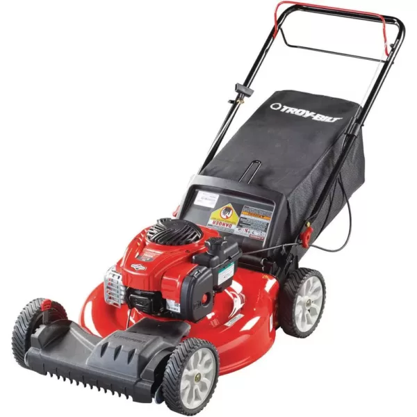 Troy-Bilt 21 in. 140 cc 550e Series Briggs & Stratton Gas Walk Behind Self Propelled Lawn Mower w/ 2-in-1 TriAction Cutting System