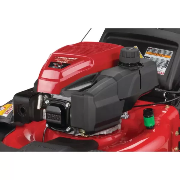 Troy-Bilt 21 in. 159 cc Gas Walk Behind Self Propelled Lawn Mower with Check Don't Change Oil, 3-in-1 TriAction Cutting System