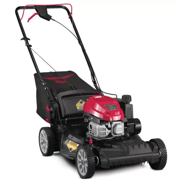 Troy-Bilt XP 21 in. 149 cc Gas Vertical Storage Walk Behind Self Propelled Lawn Mower with 3-in-1 TriAction Cutting System