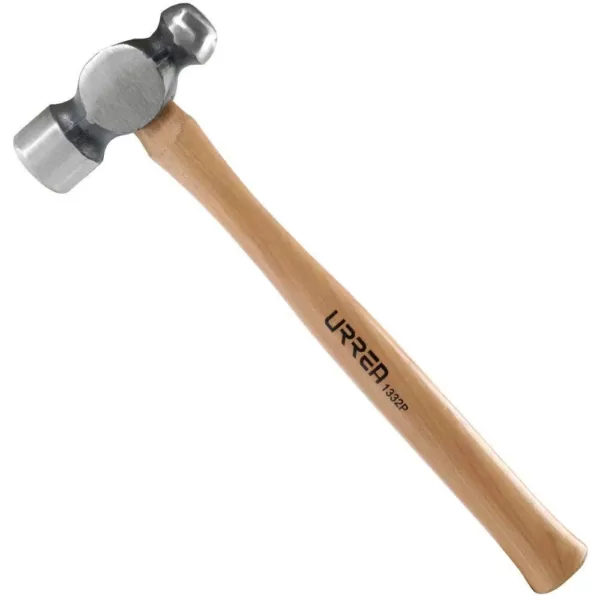 URREA 12 oz. Ball Pein Hammer With Hickory Handle