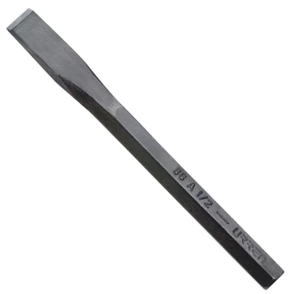 URREA 1 in. Wide Tip 12 in. Long Cold Chisel