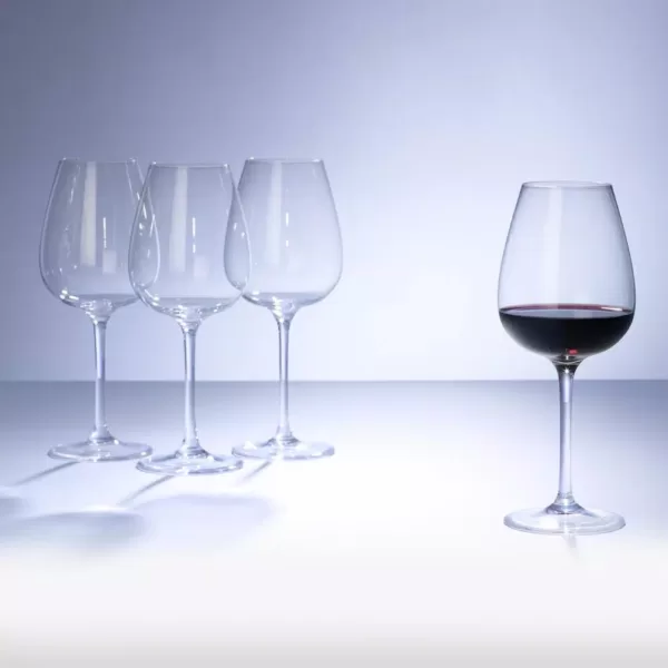 Villeroy & Boch Purismo 19.25 oz. Lead Free Crystal Red Wine Glass (4-Pack)