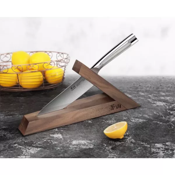 Cangshan TAI Triangle Walnut Wood Knife Block (1-Slot)