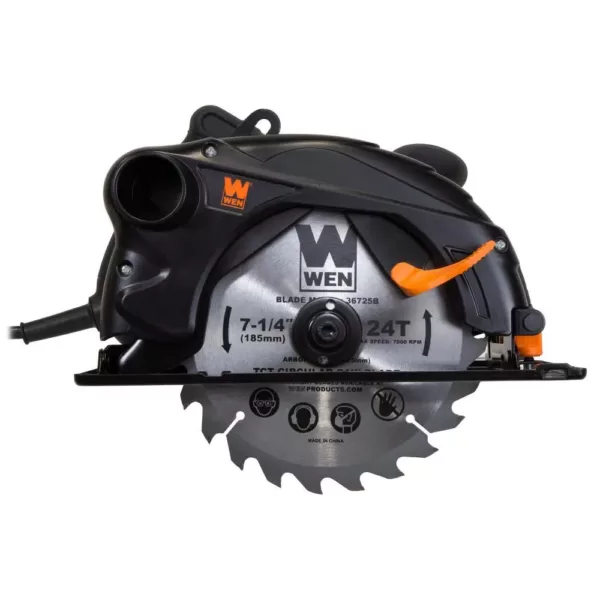 WEN 12 Amp 7-1/4 in. Sidewinder Circular Saw with 2-1/2 in. Cutting Depth