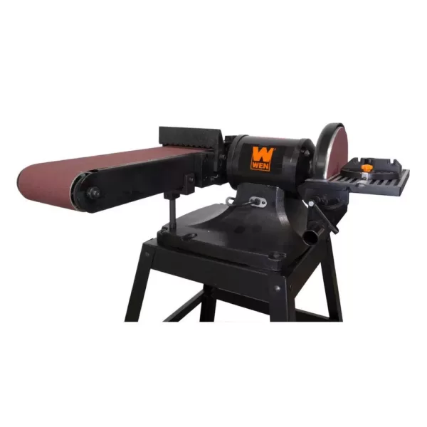 WEN 6 x 48-Inch Belt and 9-inch Disc Sander with Stand