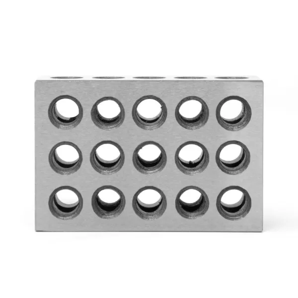 WEN 25 mm x 50 mm x 75 mm Steel-Hardened Metric Precision 123 Gauge Blocks (2-Pack)