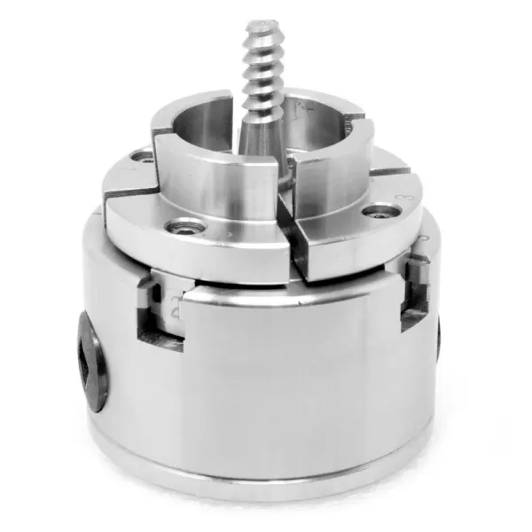 WEN 2.75 in. 4-Jaw Self-Centering Keyed Lathe Chuck Set with 1 in. x 8TPI Thread