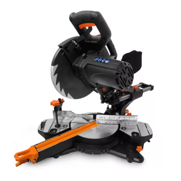 WEN 2-Speed Single Bevel 10 in. Sliding Compound Miter Saw with Smart Power Technology