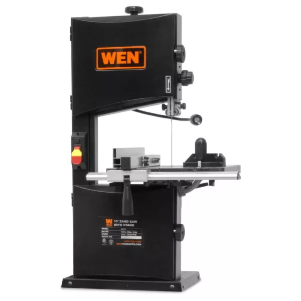 WEN 3.5 Amp 10 in. 2-Speed Band Saw with Stand and Worklight