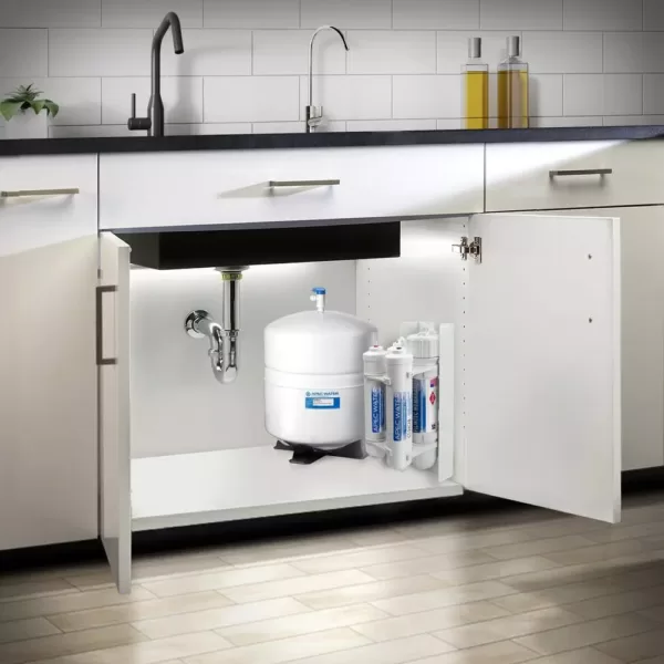 APEC Water Systems Ultimate Compact 4-Stage Under-Sink Reverse Osmosis Drinking Water Filtration System