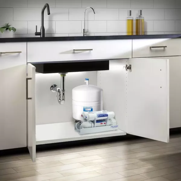 APEC Water Systems Ultimate Compact 4-Stage Under-Sink Reverse Osmosis Drinking Water Filtration System