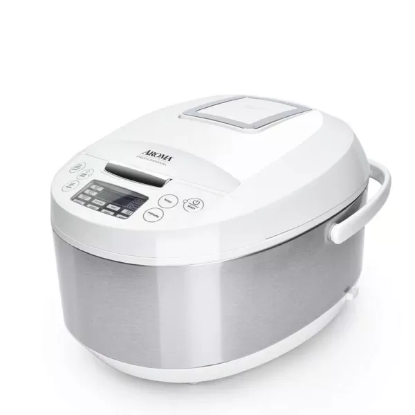 AROMA 3 Qt. White Electric Multicooker