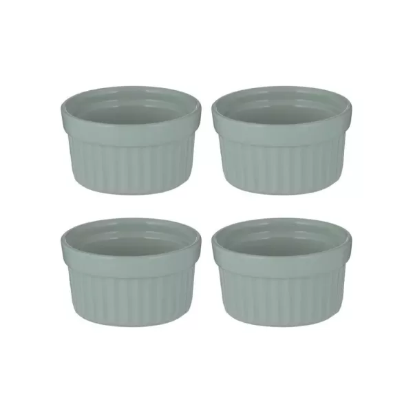 Mason Cash Classic 4-Piece Round Stoneware Gratin Dish Set