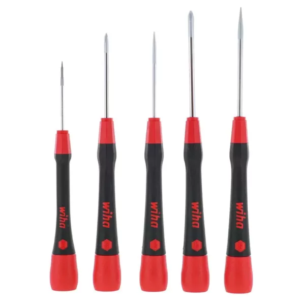 Wiha 5-Piece Picofinish Mini Precision Screwdriver Set