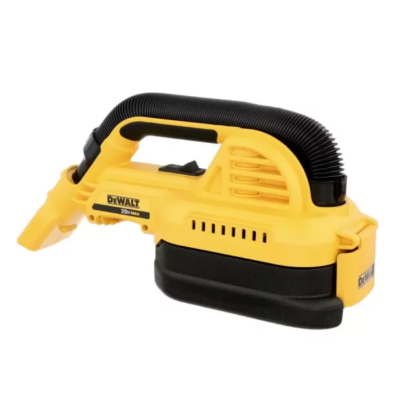 DEWALT 20-Volt MAX Cordless 1/2 Gal. Wet/Dry Portable Vacuum (Tool-Only)